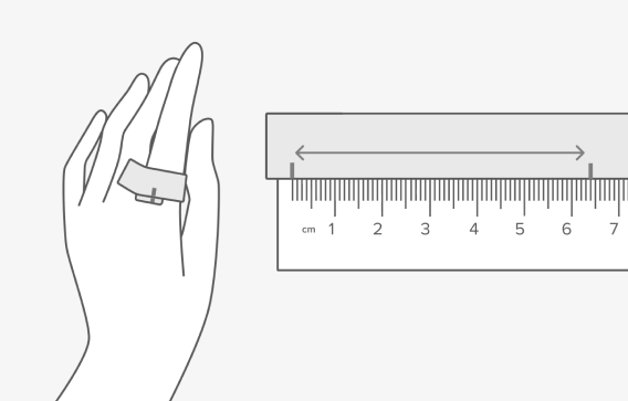Measure your finger