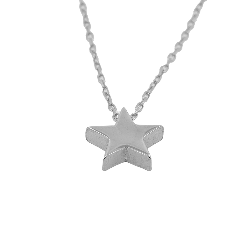 Silver Chain with Star Pendant