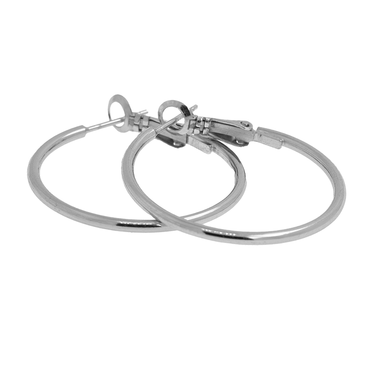 Silver Earrings Hoops